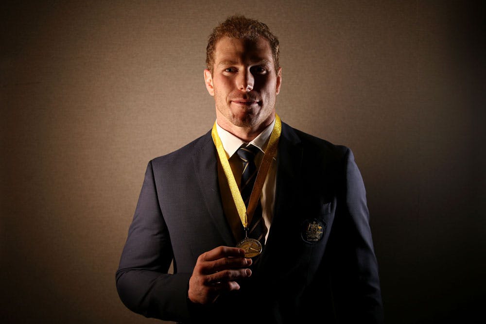 John Eales Medal winner David Pocock. Photo: Rugby AU Media