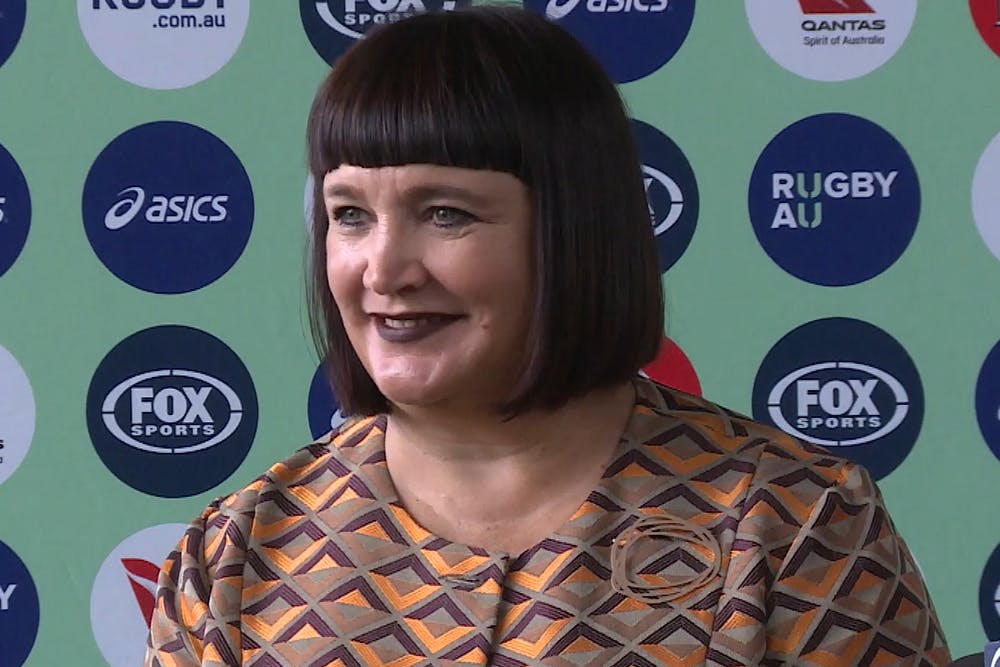 Rugby Australia CEO Raelene Castle. Photo: Rugby AU Media