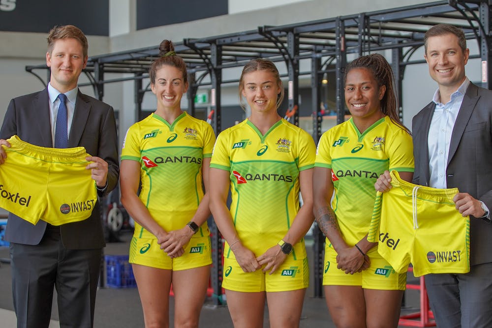 Invast Global backing Womens Sevens. Photo: Rugby Australia. 