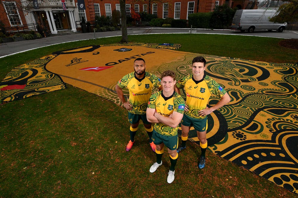 Wallabies to play in Indigenous jersey at Twickenham: Photo: Getty Images