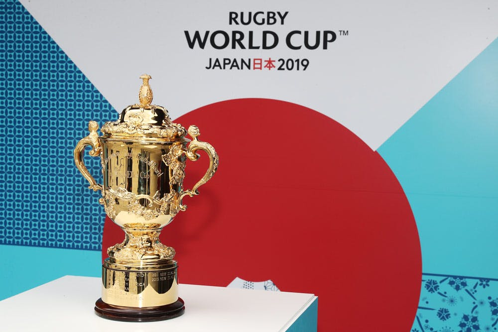 The William Webb Ellis Cup. Photo: Getty Images